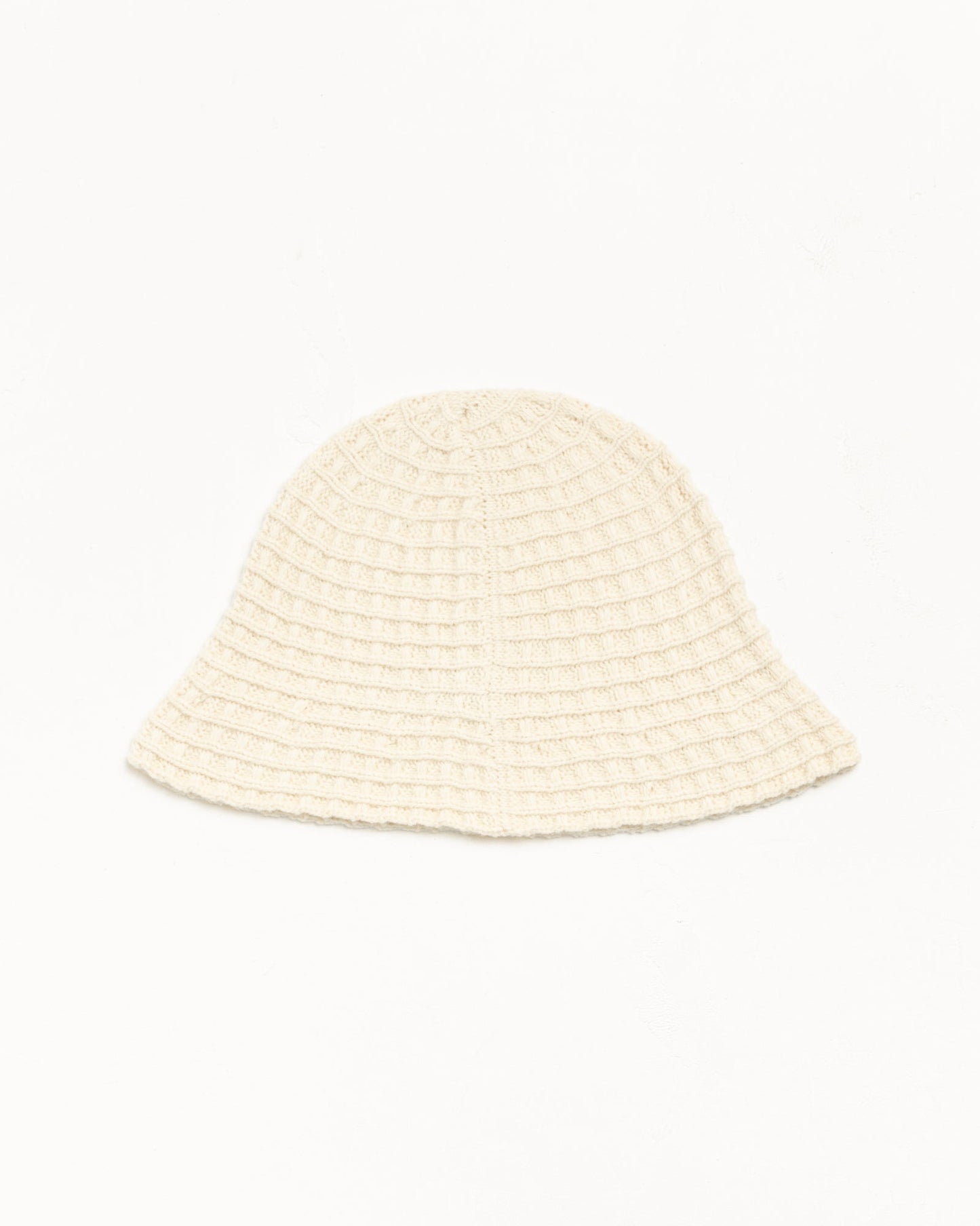 BUCKET HAT WAFFLE KNIT