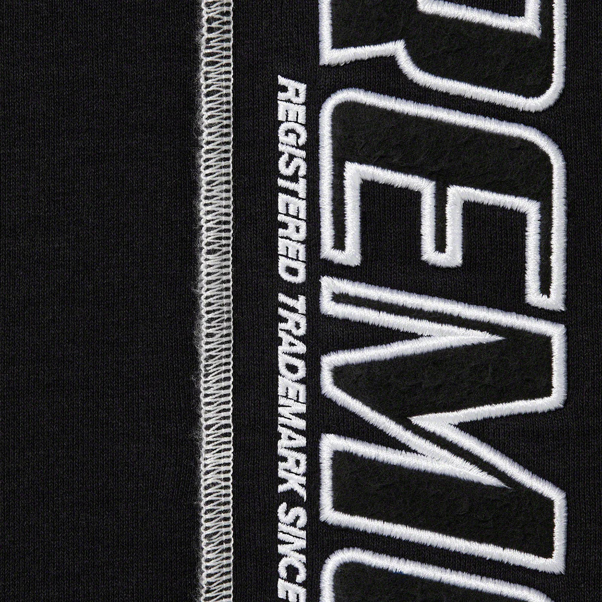 Supreme Coverstitch Sweatpant Black