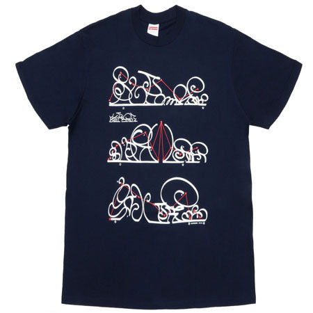 Supreme System Tee- Navy
