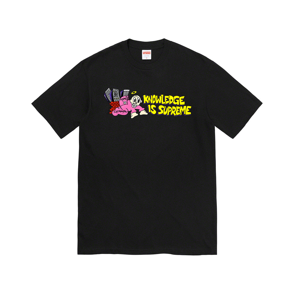 Supreme Knowledge Tee- Black
