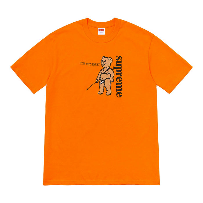 Supreme Not Sorry Tee- Orange