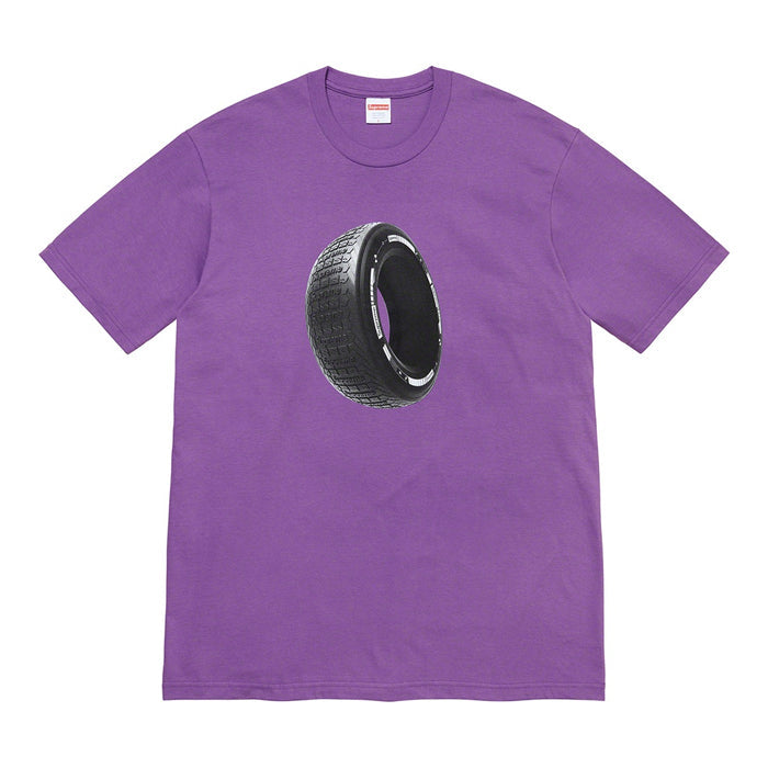 Supreme Tire Tee- Purple