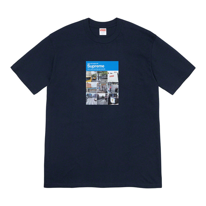 Supreme Verify Tee- Navy