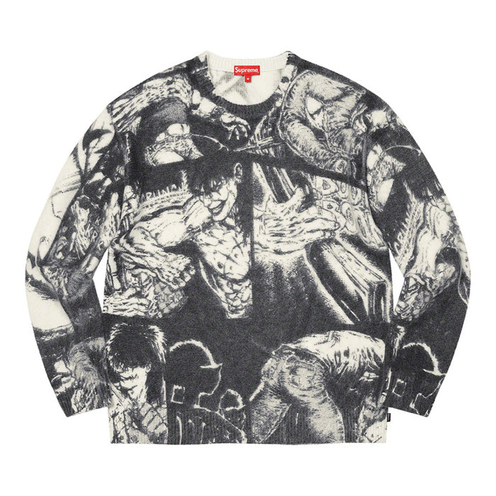Supreme/The Crow Sweater- White