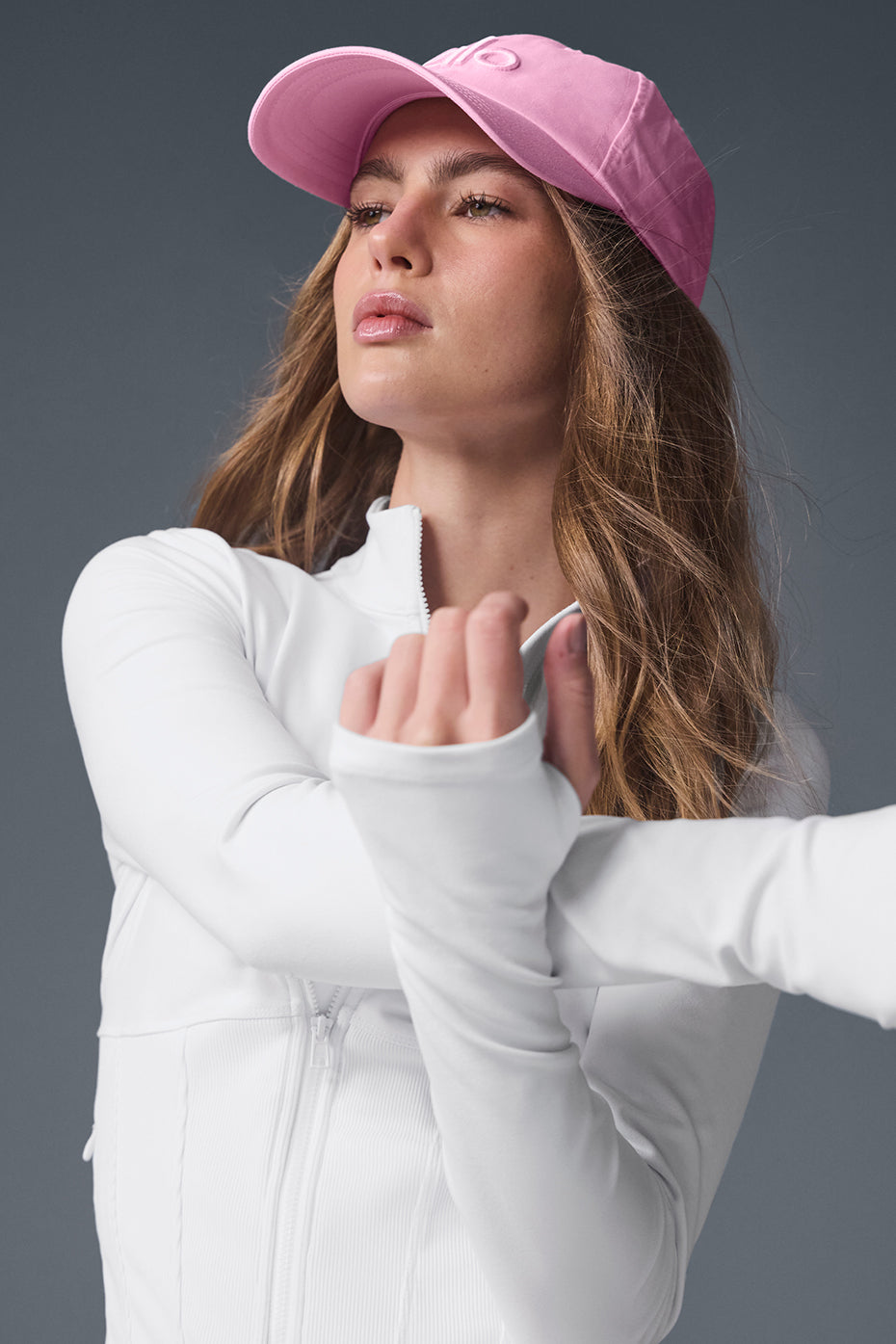 Veste corset entièrement zippée à aérographe