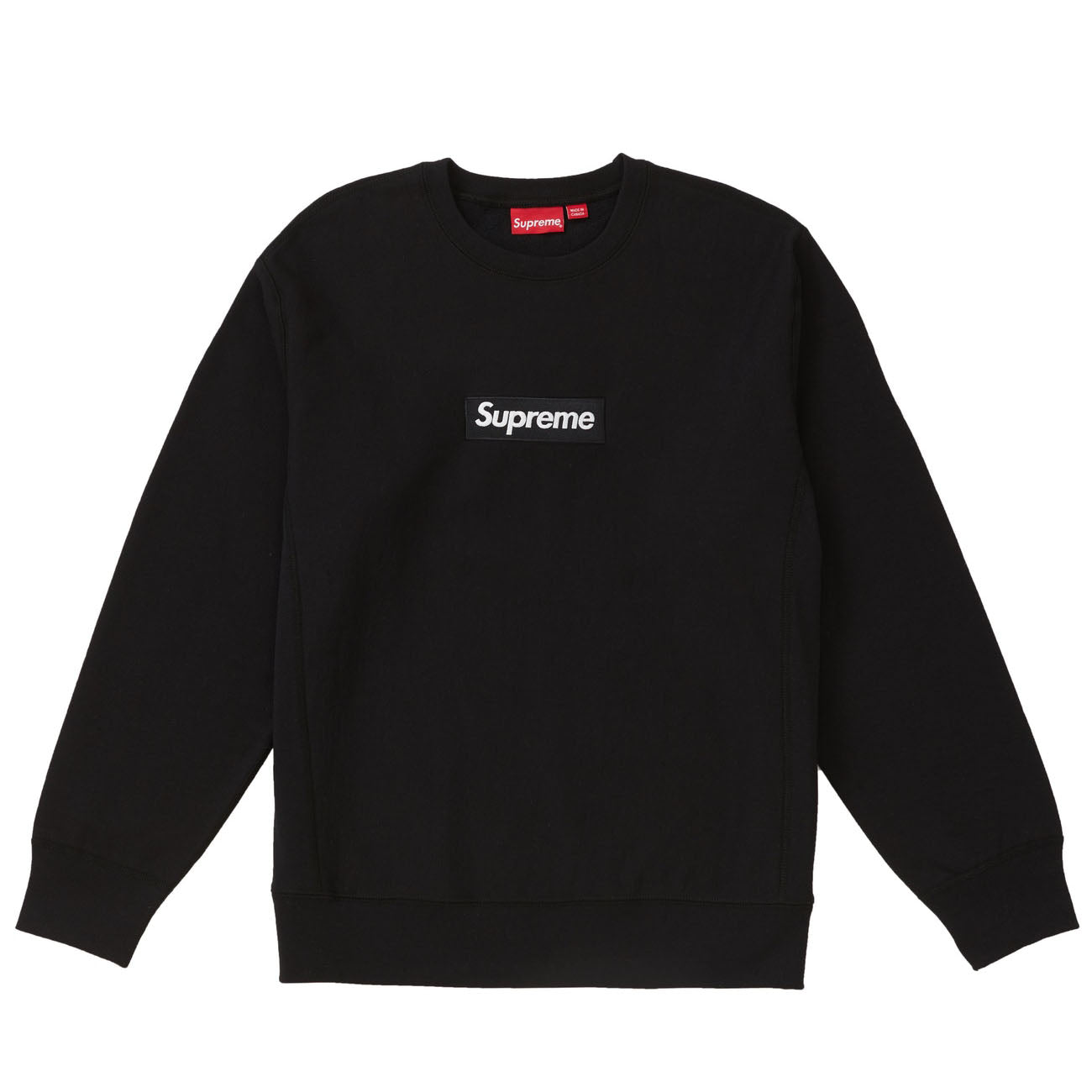 Supreme Box Logo Crewneck (FW18)- Black