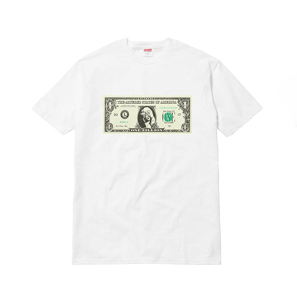 SUPREME Dollar Tee White