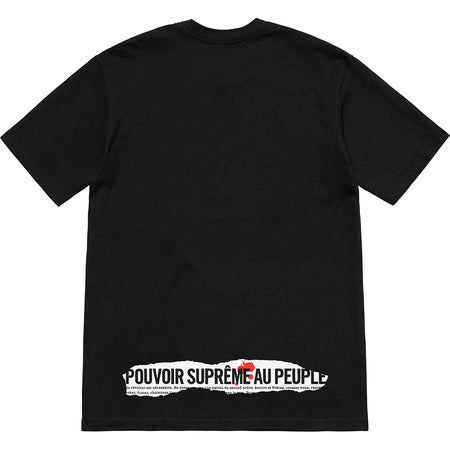 Supreme Headline Tee- Black