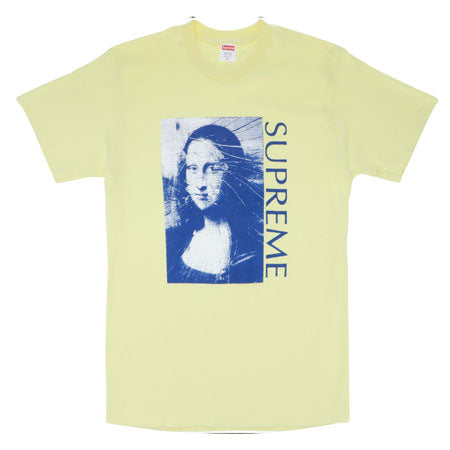 Supreme Mona Lisa Tee- Pale Yellow