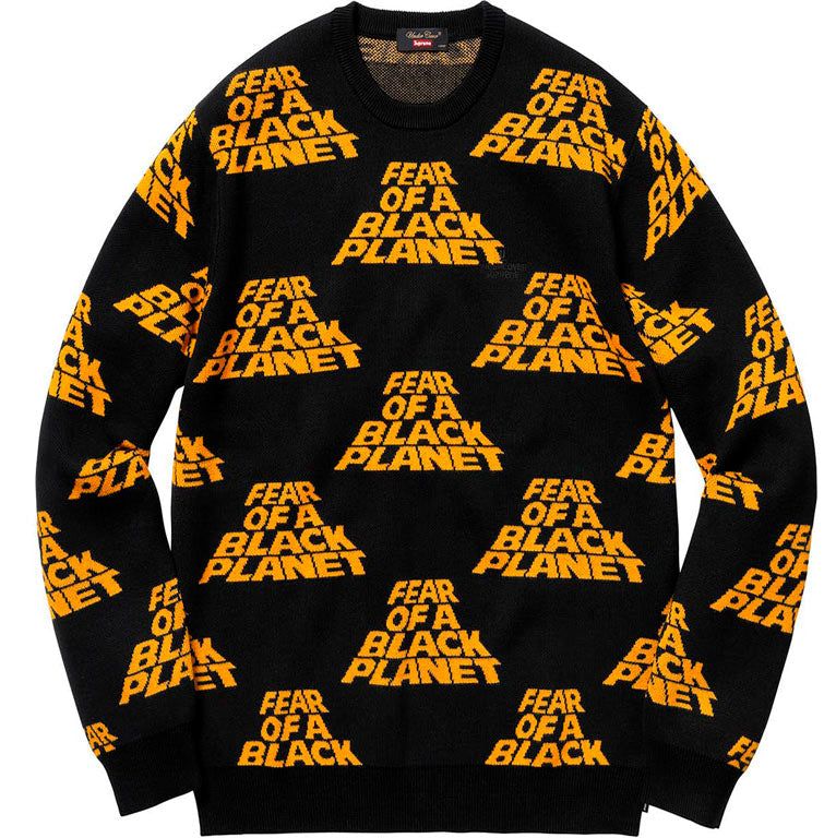 Supreme UNDERCOVER/Public Enemy Sweater- Black