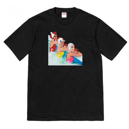 Supreme Swimmers Tee- Black
