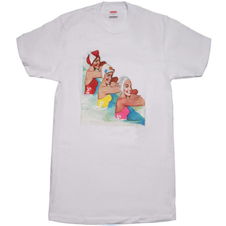 Supreme Swimmers Tee- White