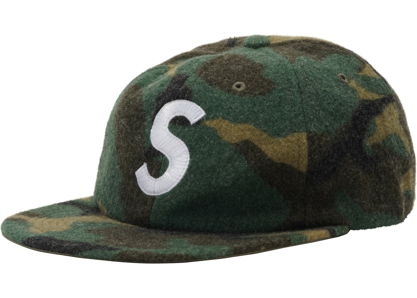 Supreme Wool S Logo 6-Panel- Camo