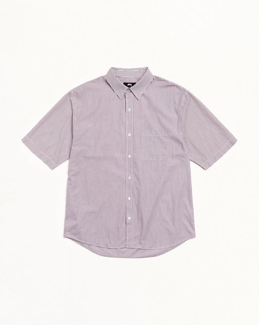 BOXY SS SHIRT 8 BALL STRIPE
