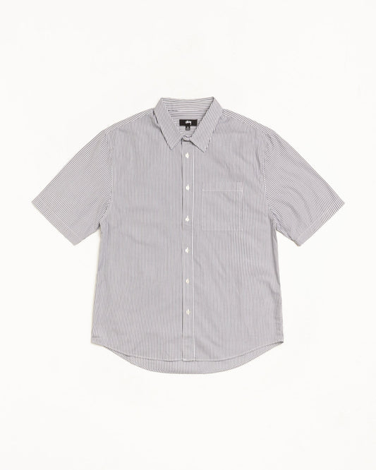 BOXY SS SHIRT 8 BALL STRIPE