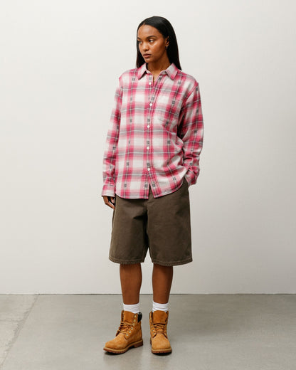 WASHED CANVAS WORK SHORT