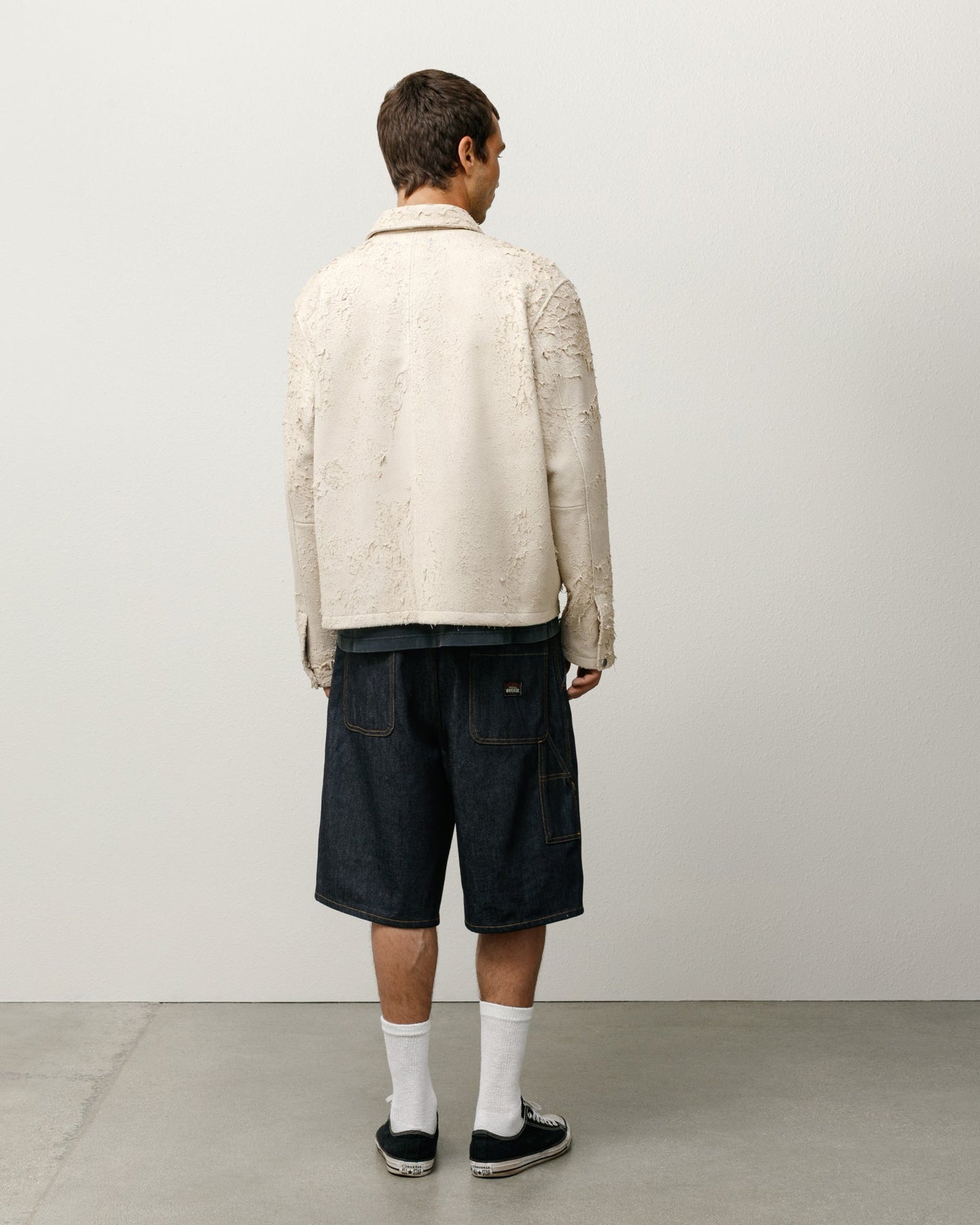 RAW DENIM WORK SHORT