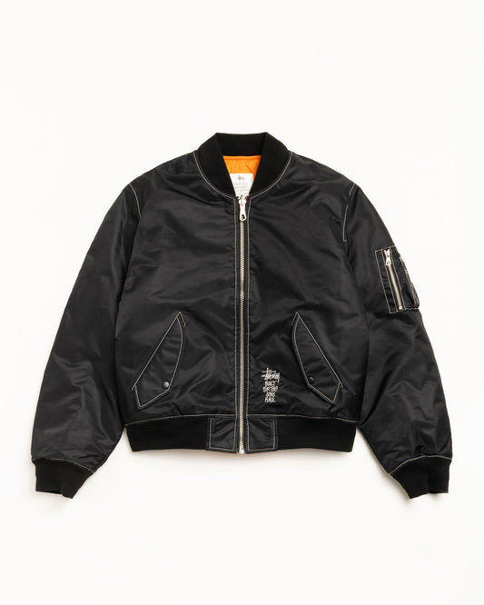 BUILT REVERSIBLE BOMBER JACKET
