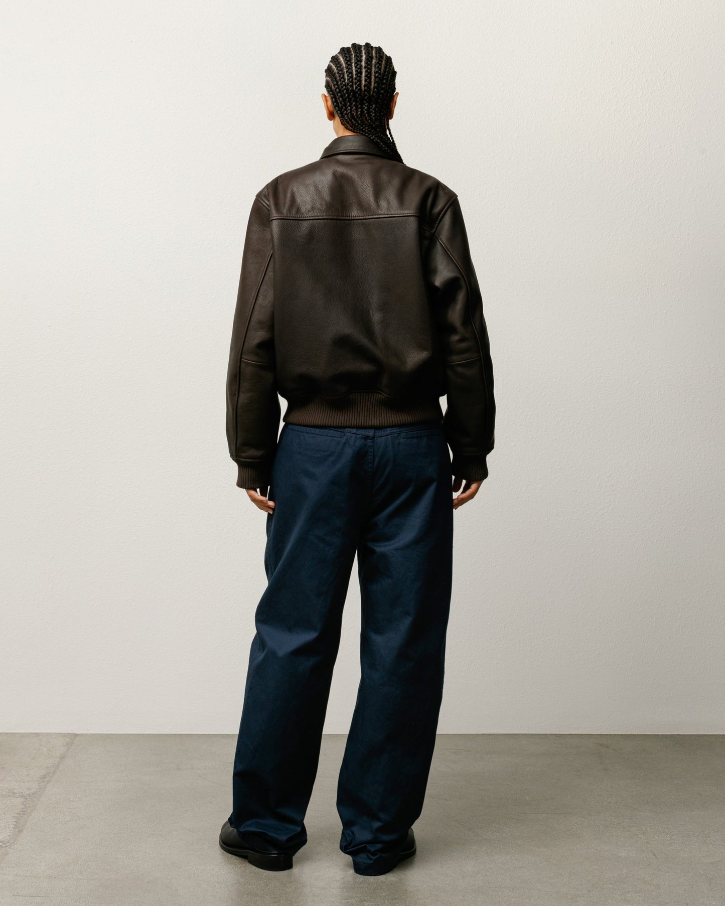 LEATHER FLIGHT JACKET