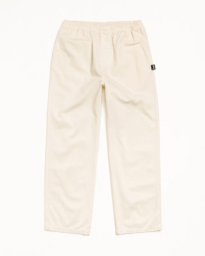 BEACH PANT COTTON TWILL