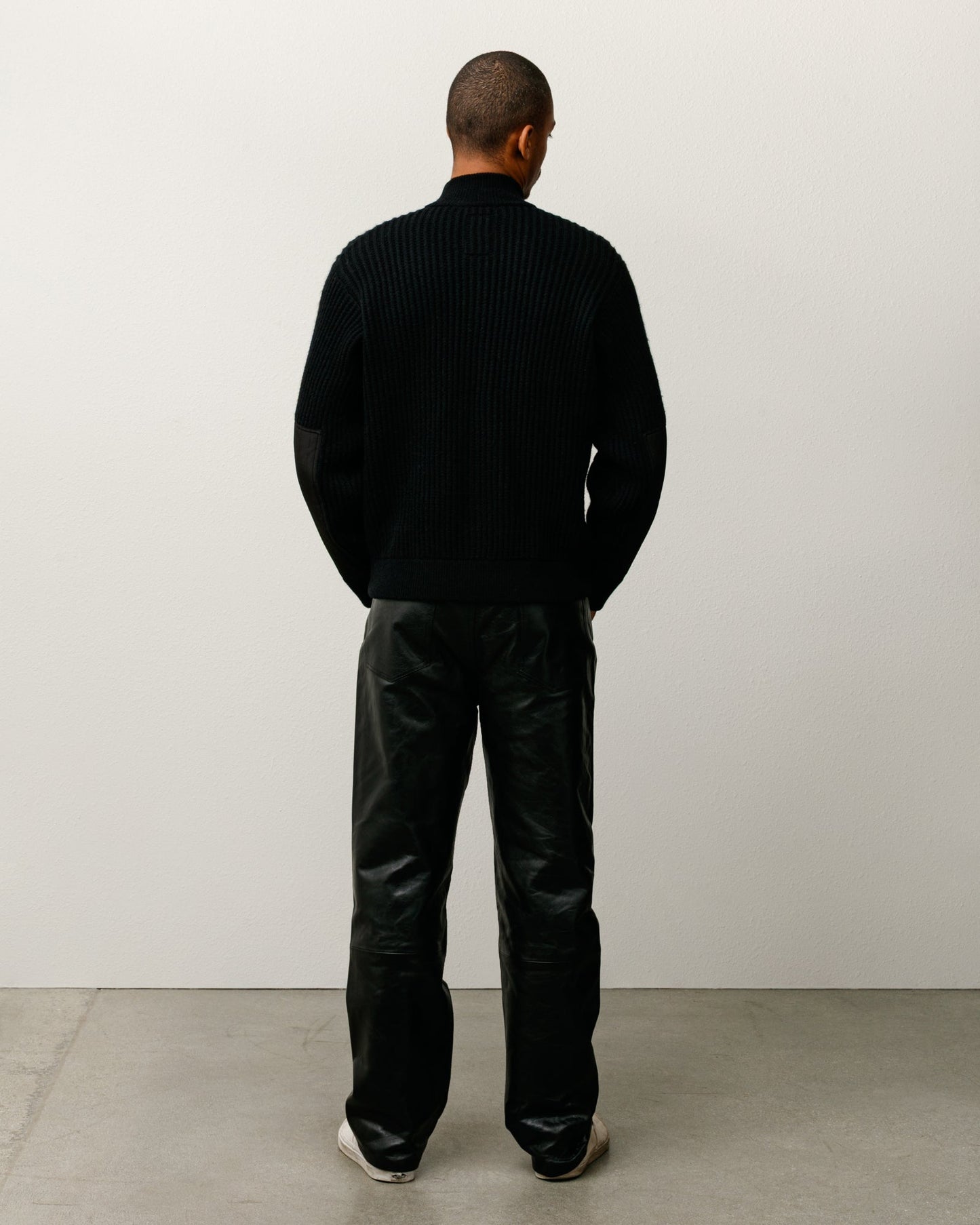 LAMBS WOOL ZIP SWEATER