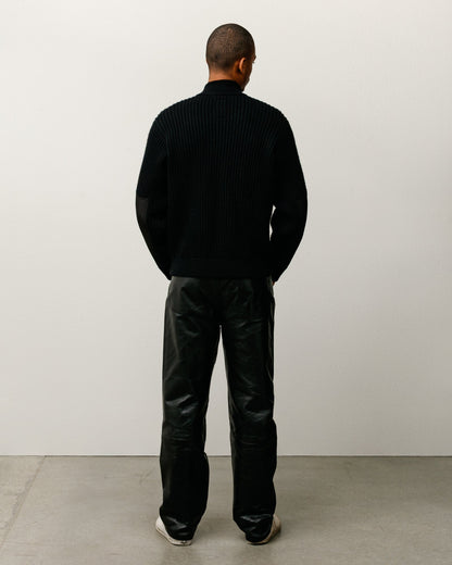 LAMBS WOOL ZIP SWEATER