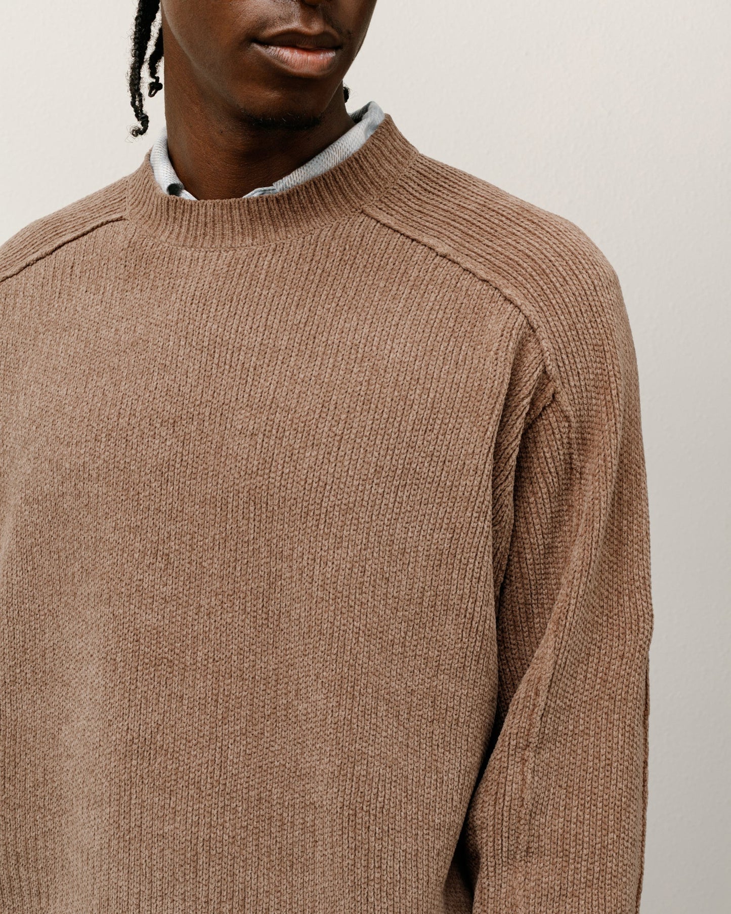 COTTON CHENILLE SWEATER