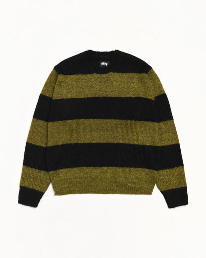 MOHAIR STRIPE SWEATER