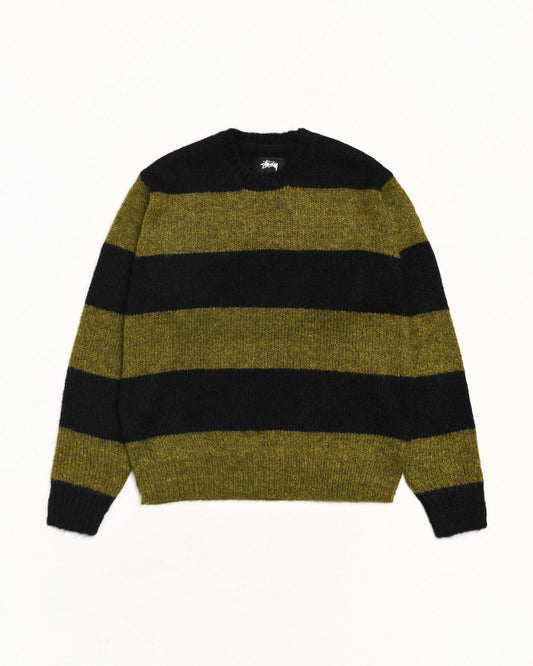 MOHAIR STRIPE SWEATER