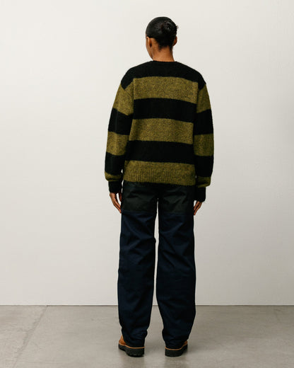 MOHAIR STRIPE SWEATER