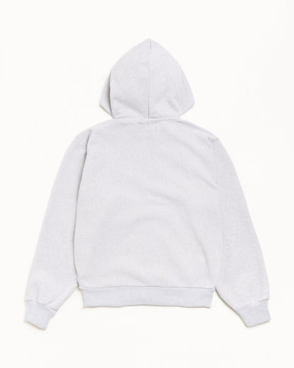 PATCH ZIP KNIT HOODIE