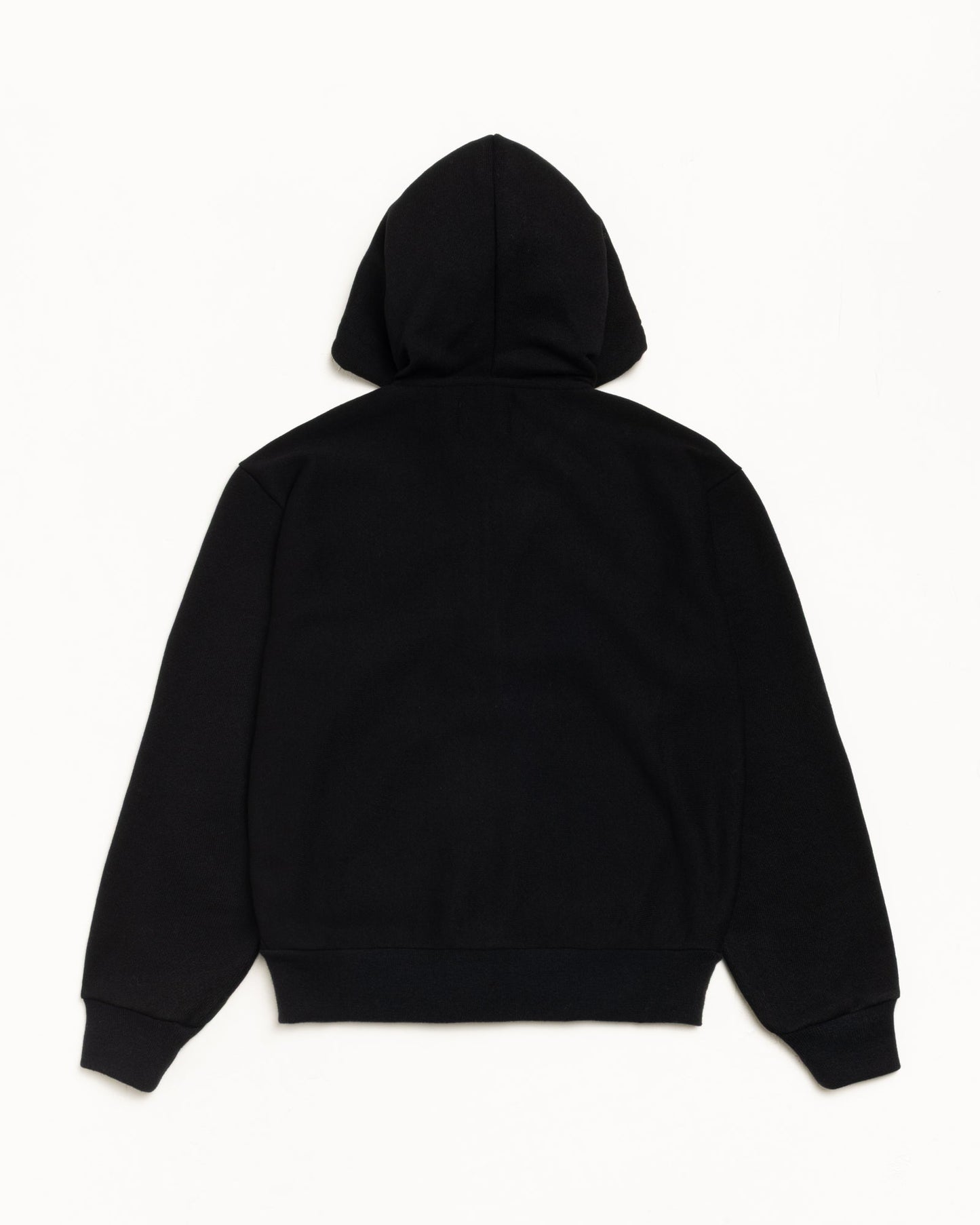 PATCH ZIP KNIT HOODIE