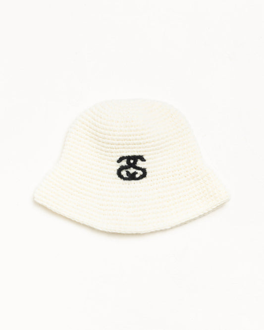 BUCKET HAT SS LINK KNIT
