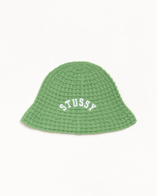 BUCKET HAT WAFFLE KNIT