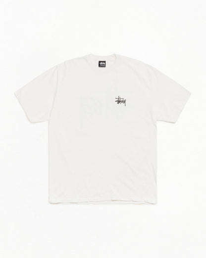 BASIC STÜSSY TEE PIGMENT DYED