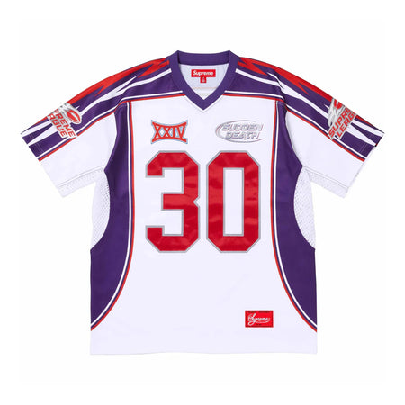 Supreme Sudden Death Football Jersey White