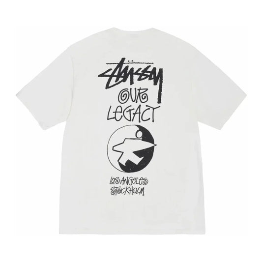 Stussy x Our Legacy Ol Surfman Pigment Dyed Tee Natural