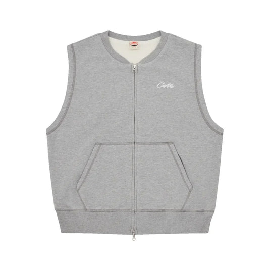 Corteiz HMP Thermal Vest Heather Grey