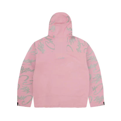 Corteiz Elitework Waterproof Shell Jacket Pink