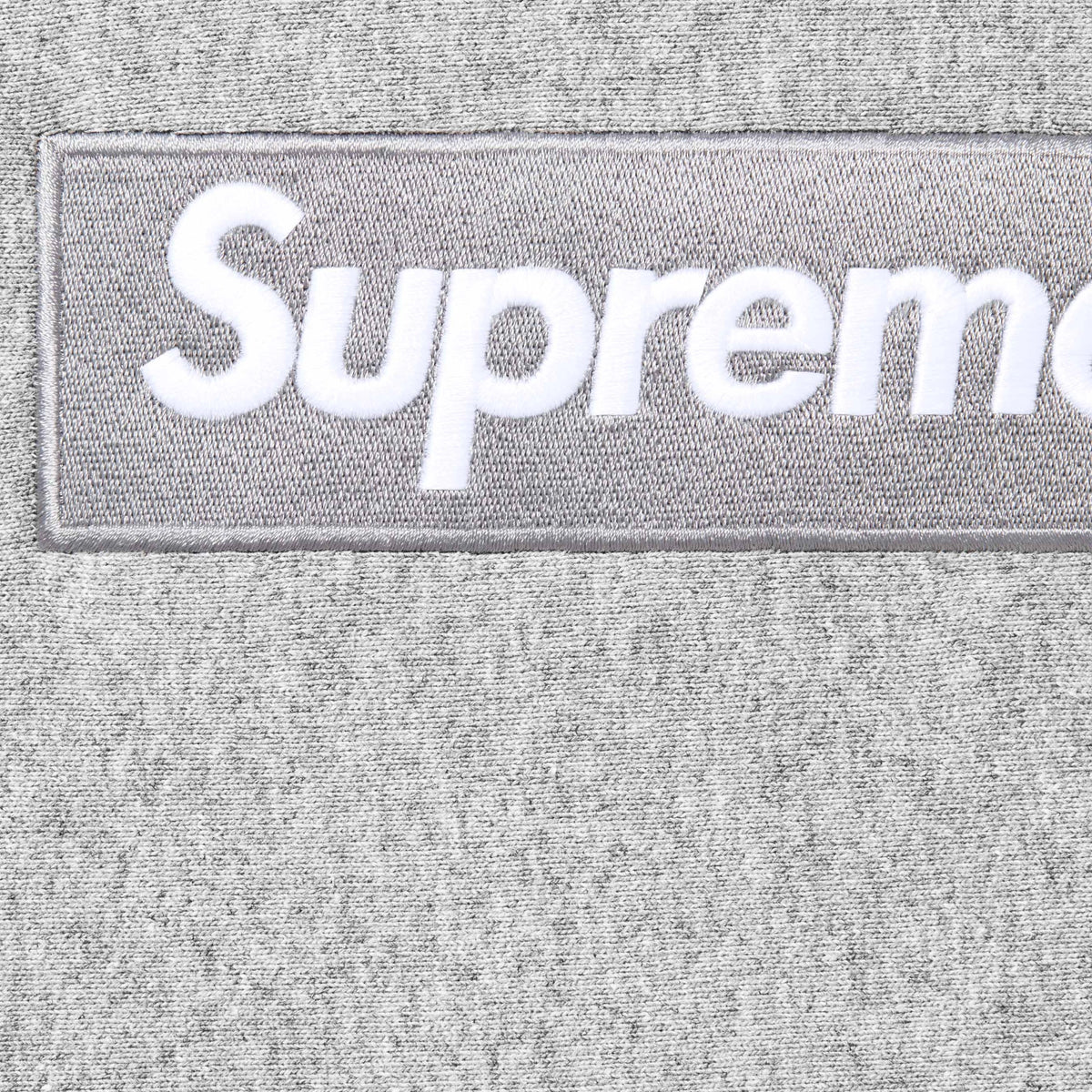 Supreme Box Logo Hooded Sweatshirt FW24 Heather Grey
