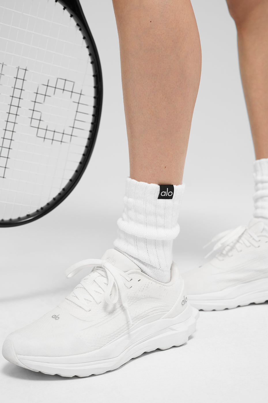 Chaussettes - froissées mi-mollet unisexe