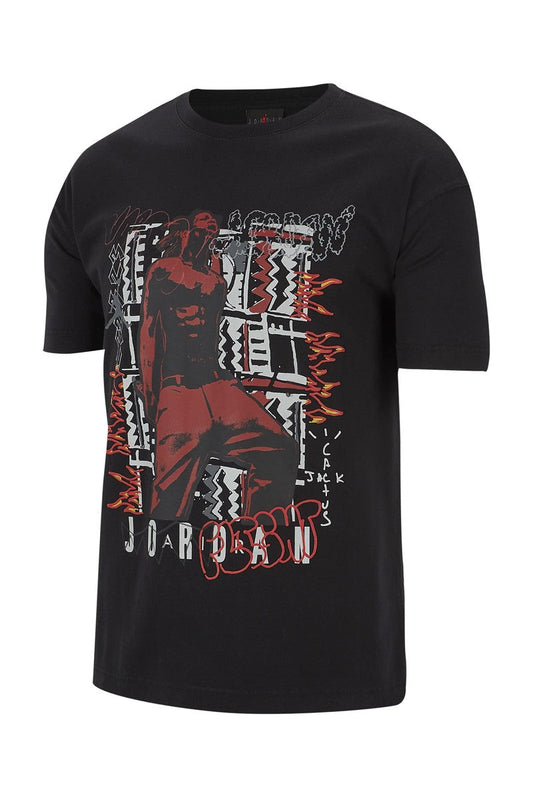 Travis Scott x Jordan Tee 1- Black