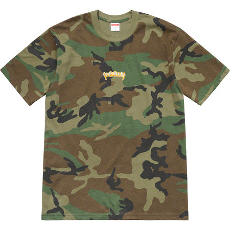 Supreme Fronts Tee- Woodland Camo