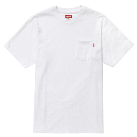 Supreme SS Pocket Tee (SS19)- White