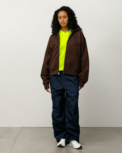 STÜSSY & NIKE STONE WASHED FLEECE ZIP HOODIE