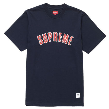 Supreme Printed Arc S/S Top- Navy