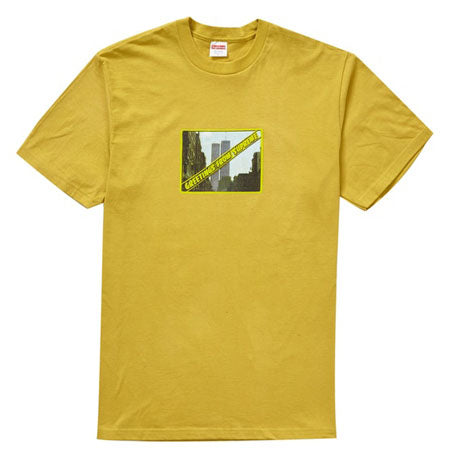 Supreme Greetings Tee- Acid Yellow