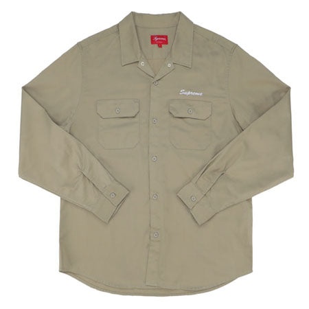 Supreme Mike Kelley AhhYouth! Work Shirt- Khaki