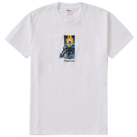 Supreme Ghost Rider Tee- White