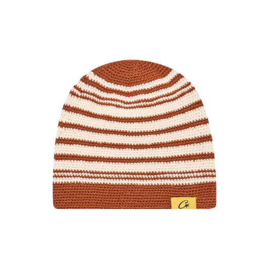 Corteiz Crochet Beanie Brown